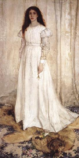 James Abbott McNeil Whistler Symphony in white No 1 The White Girl